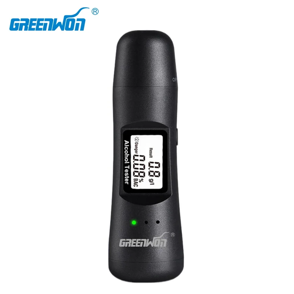 

GREENWON Digital Breathalyzer Non-Contact Breath Alcohol Tester Analyzer Alcohol Content