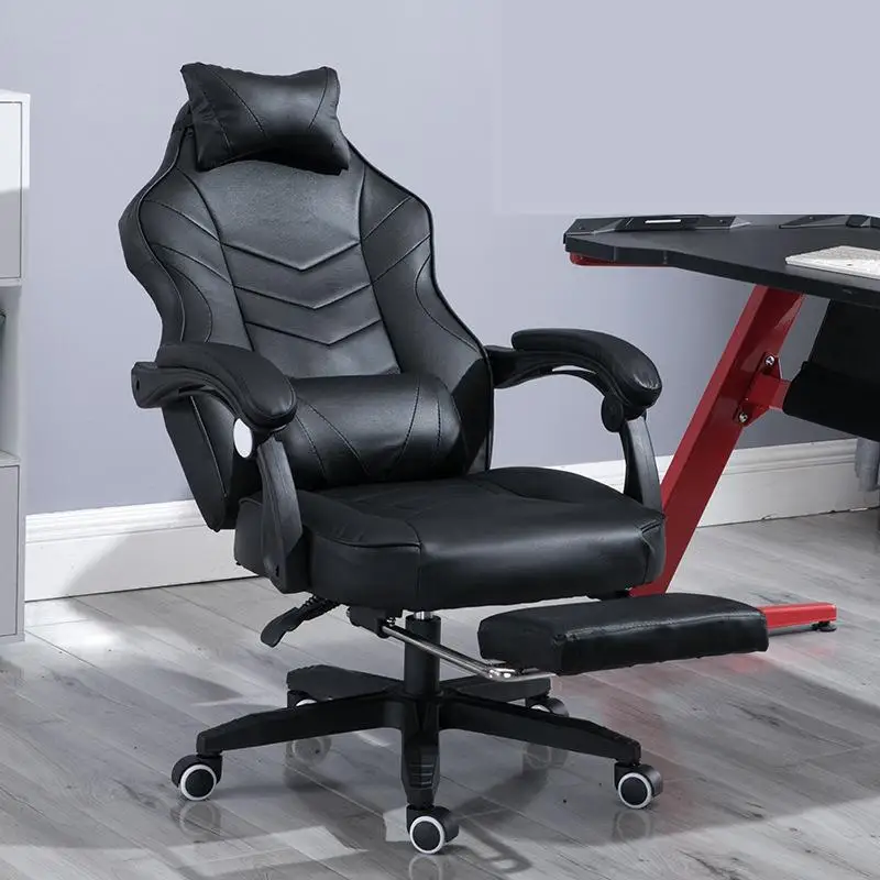 Gaming Chair Electrified Internet Cafe Pink Armchair High Back Computer Office Furniture Executive Desk Chairs Recliner