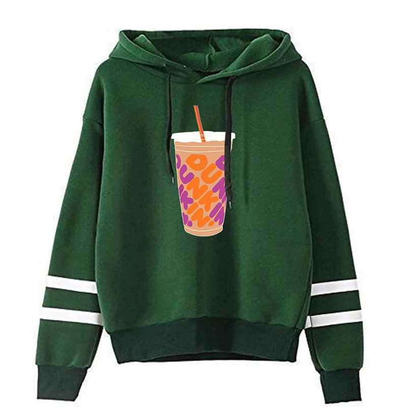 Drink Cup Hoodies Sweatshirts Print Fashion Men Women Street Style Hip Hop Hooded Pullover Casual Unisex Long Sleeve Hoodie Tops