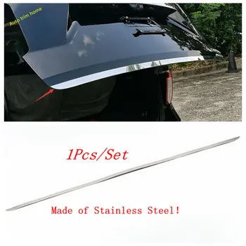 適用於 2020、2021、2022 年福特探險者的後行李箱蓋板尾門裝飾條門把手飾條行李箱裝飾框蓋(汽車配件) 6 最佳銷售 福特探險者後擋板裝飾條 - №1