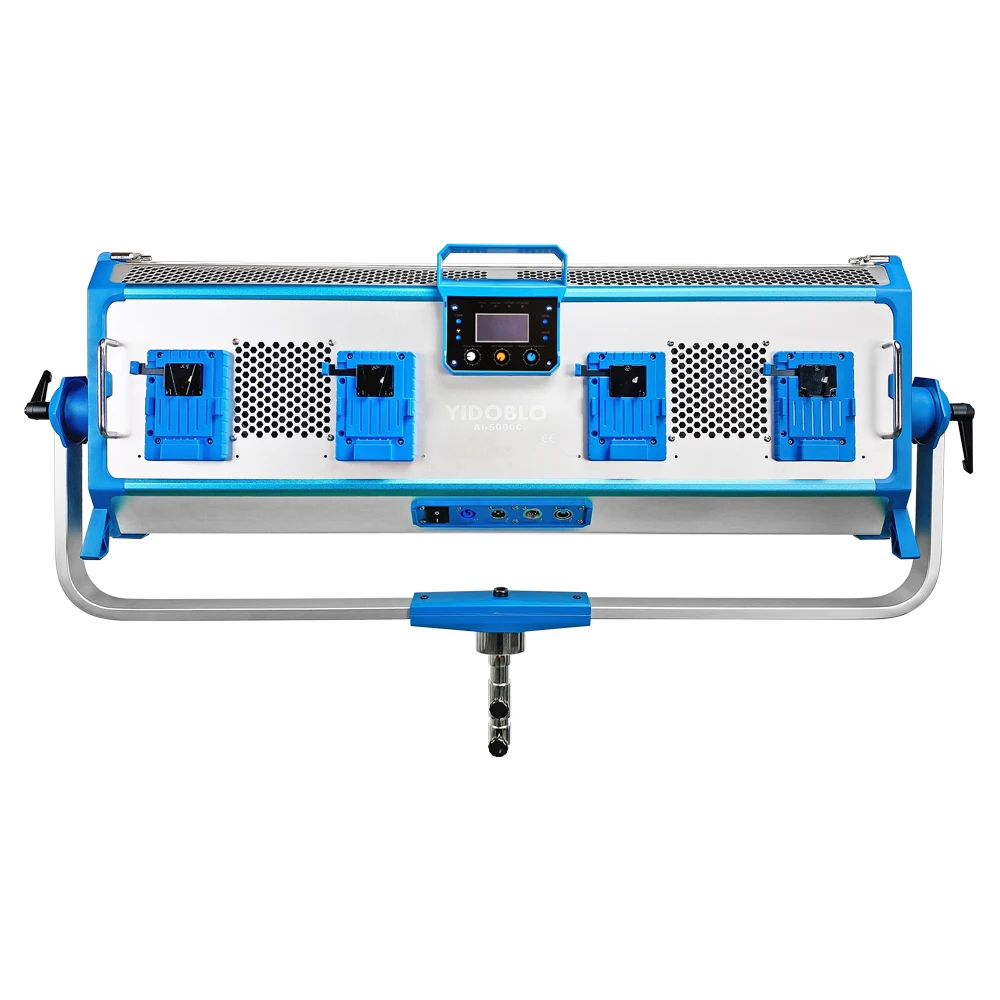 Yidoblo AI5000C RGB Phòng Thu 500W Đèn LED 2800K-9990K Video Chuyên Nghiệp Đèn DMX Chụp Ảnh Chiếu Sáng hiệu Ứng Hình Ảnh