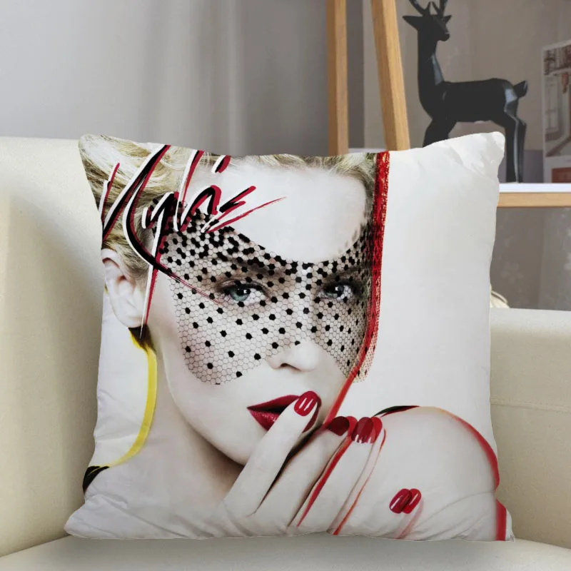 Musife Custom Kylie Minogue Pillowcase Sofa Decorative Cushion Cover Pillowcase Home Decor Drop Shipping Wholesale