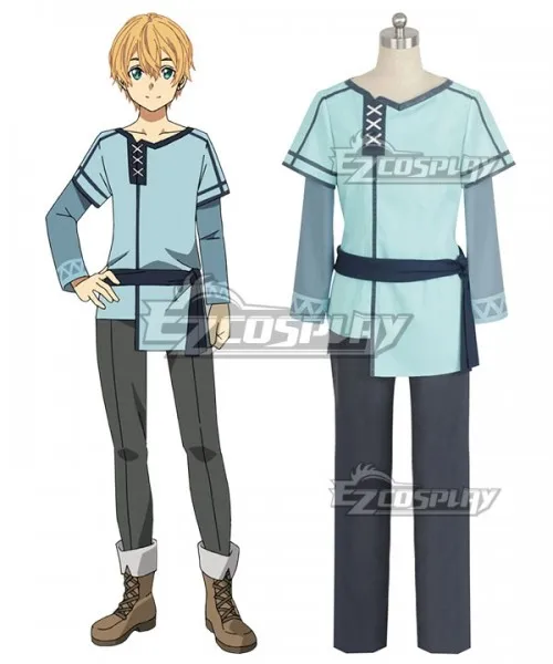 

Sword Art Online Alicization SAO Eugeo Childhood Outfit Suit Uniform Halloween Adult Party Clothings Cosplay Costume E001