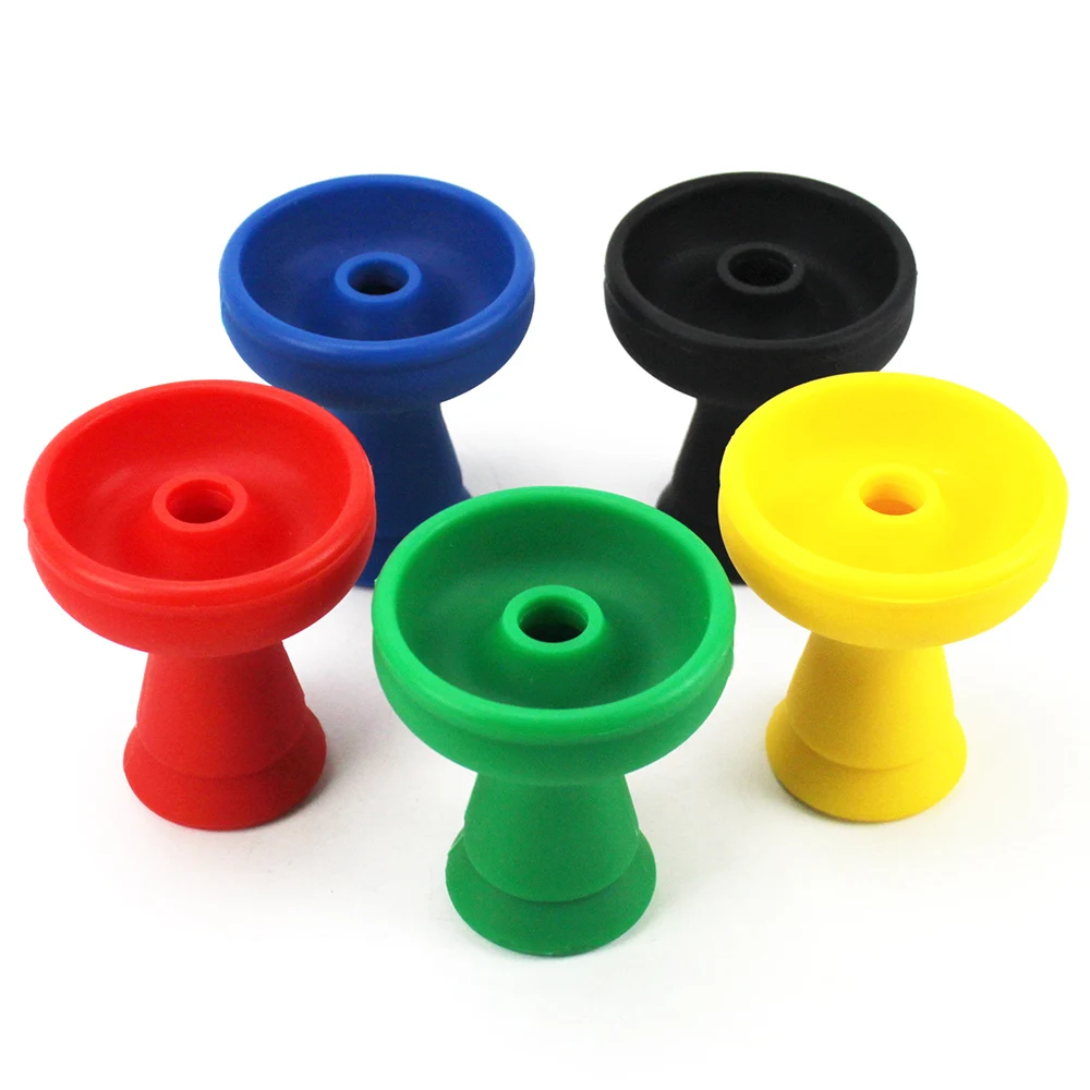 Aoikumo Silicone Hookah Bowl for Shisha Accessories Nargile Sheesha Narguile Chicha Cachimbas Shisha Tobacco Bowl