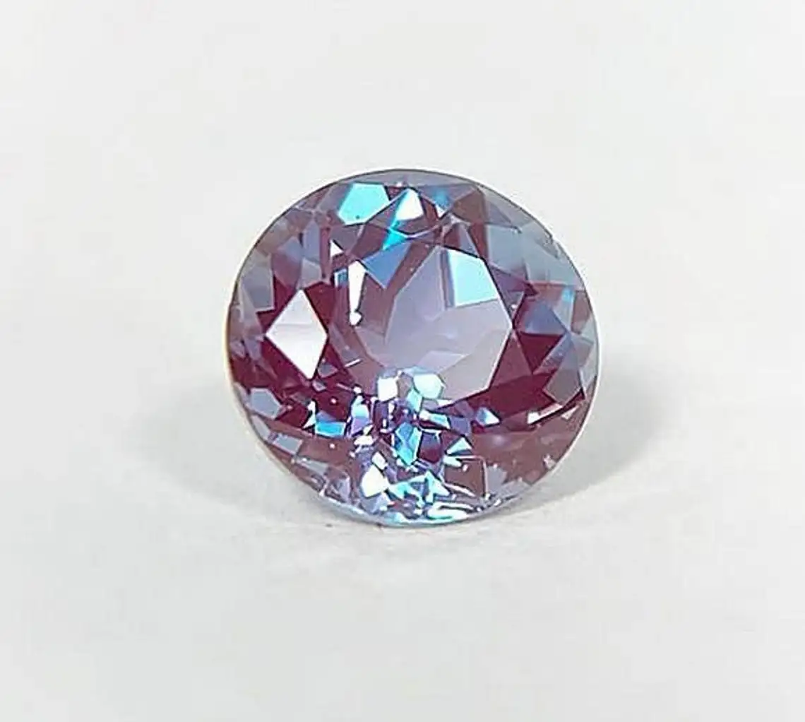 5mm Alexandrite Multi Color Change Faceted Loose Round Shape Alexandrite Gemstones