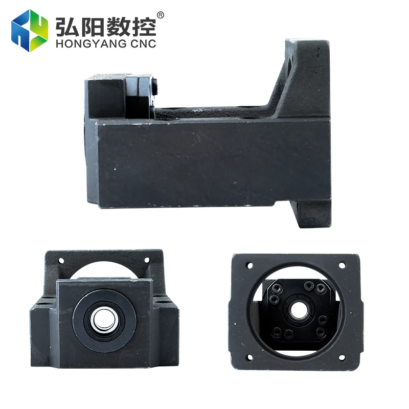 Engraving Machine Z Axis Support Seat 60 Servo Motor Seat Drive Ball Screw Bearing Seat Sliding Table Module Motor Fixed Base