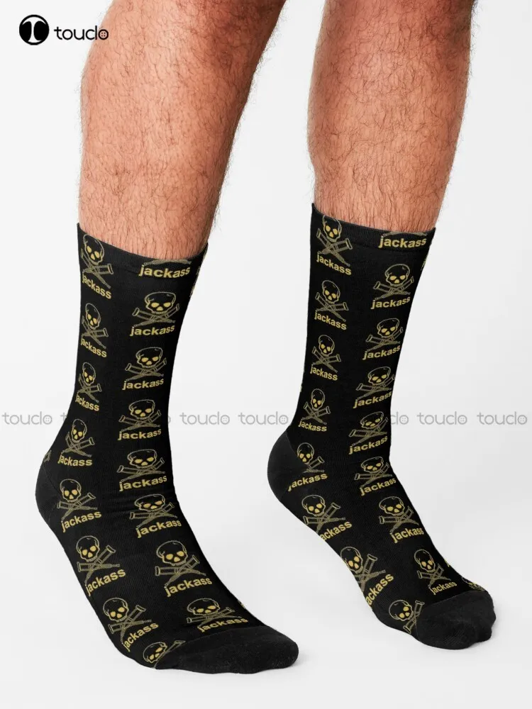 Best Selling - Jackass Merchandise Socks Boy Socks Unisex Adult Teen Youth Socks Personalized Custom 360° Digital Print