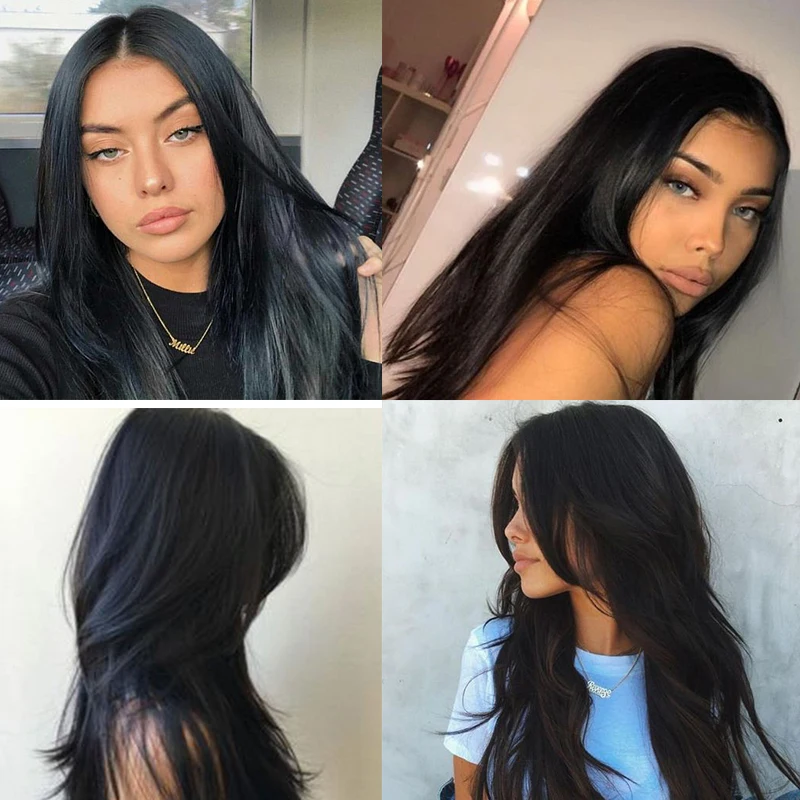 Real Silk Base Lace Wig With Layers 13x5 Virgin Human Hair Lace Front Silk Top Wigs With Levels For Women Preplucked Hairline