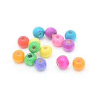 10/100pcs 9x10mm Colored Wooden Beads/Children's Beaded Material/dron rc car plane robot kids toys for boys diy baby accessories