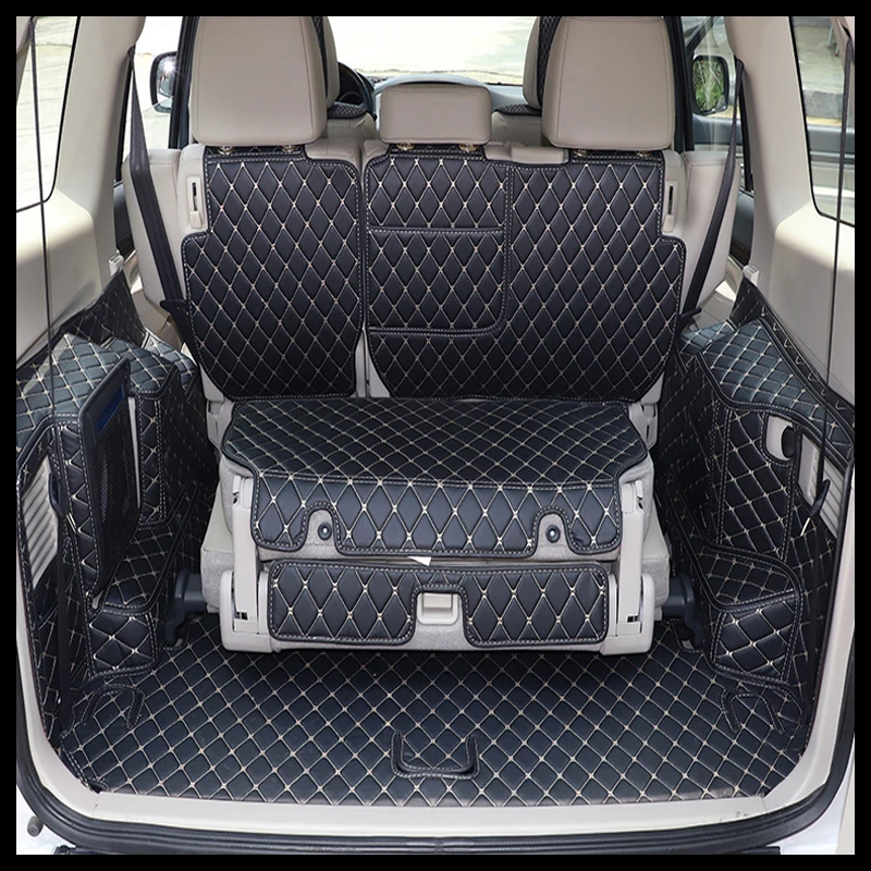 For Mitsubishi Pajero V97 V93 V73 12-18Car Custom car trunk mats waterproof boot carpets Car Accessories Interior