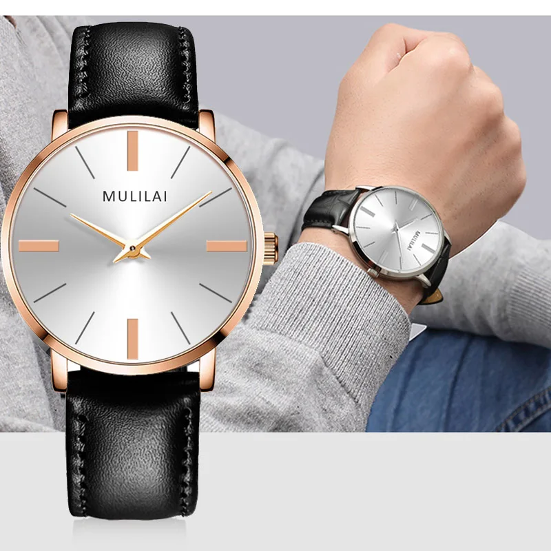 

Special offer Watch Sports Minimalistic Watch Men Women Wrist Watch Leather Clock erkek kol saati relogio masculino reloj hombre