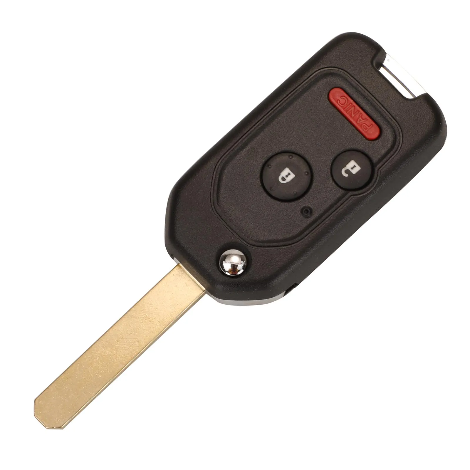 jingyuqin Update Modified 3/4 Buttons Car Key For Honda Accord Pilot Cr-V Key Housing Civic Insight Ridgeline 2003-2013