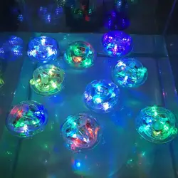 Bath Toy Children Safe Battery Powered Bathtub Shower Waterproof Floating Light-up Toy Swimming Party Bathroom LED Light Kid Toy