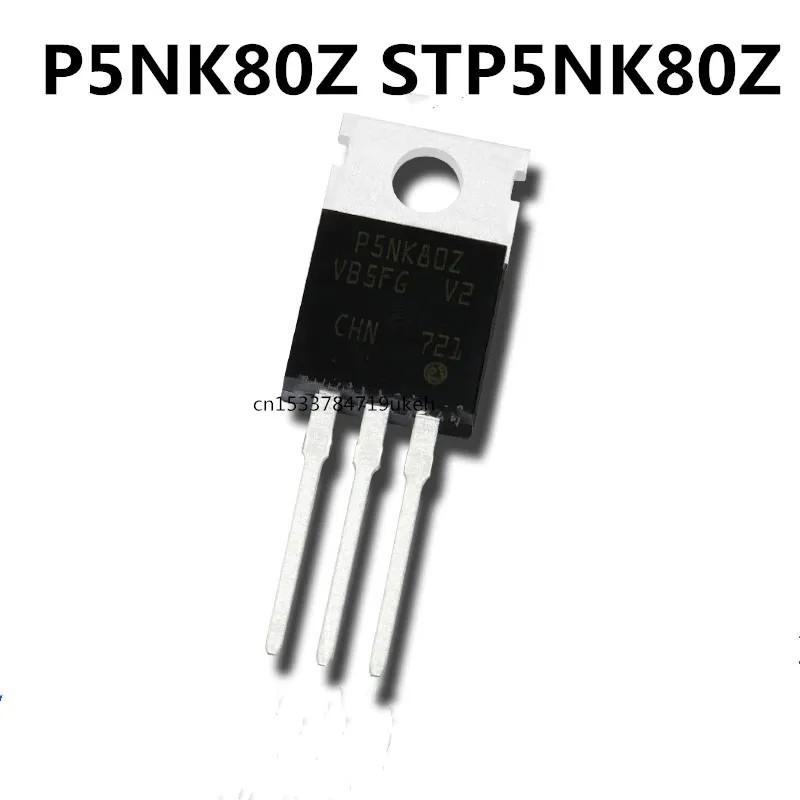 Originale 5pcs/ P5NK80Z TO TO-220 800V 4.3A
