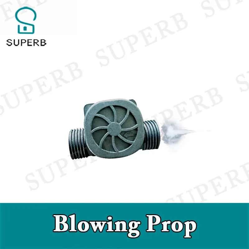 Superb escape room prop blowing prop blow the sensor for a period of time  to unlock advanture real life game prop pump prop