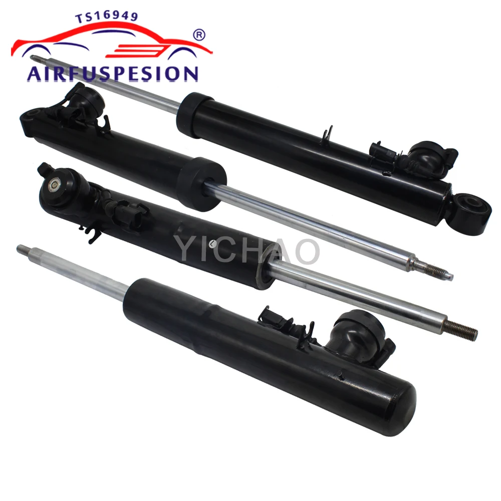 4pcs Front + Rear Shock Absorber For Audi Q5 Touring Class Air Suspension Shock Gas Pressure 8R0513025J 8R0413030J