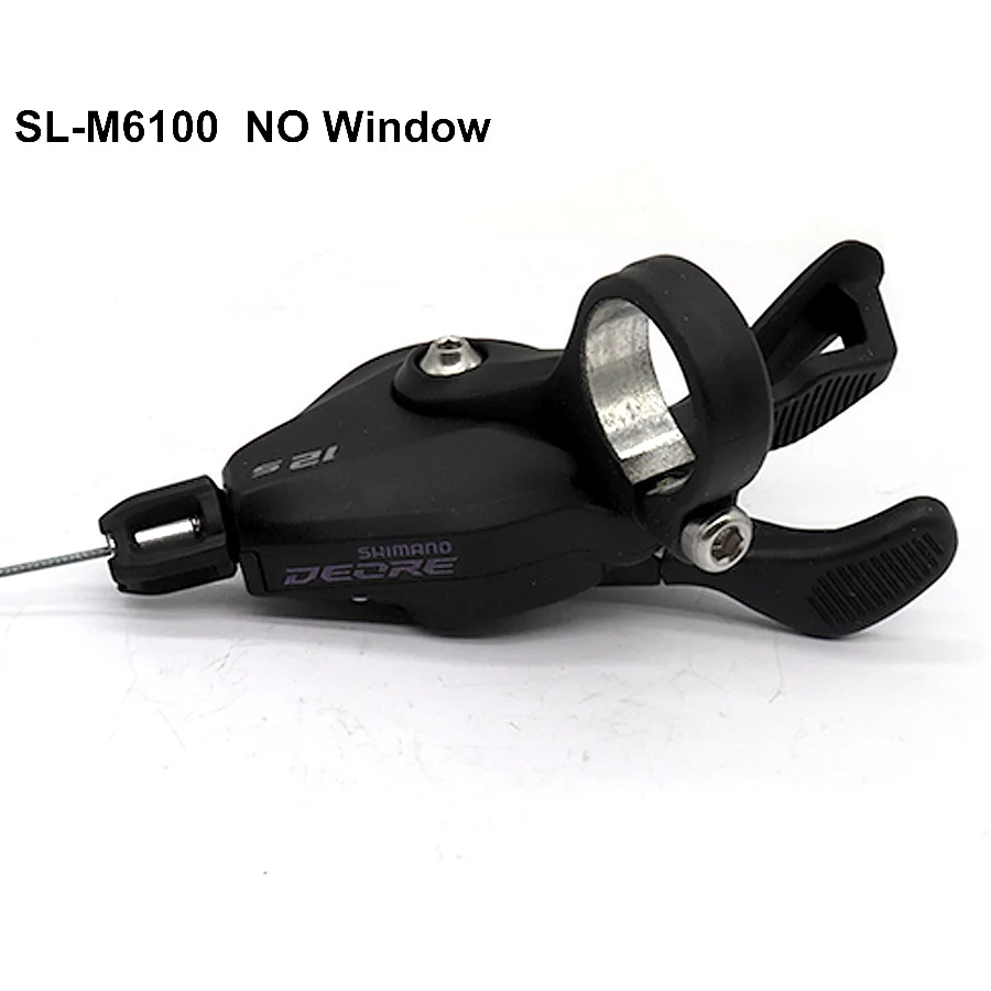 Картина 4: Переключатель передач SHIMANO DEORE M6100 1x1 2-скоростной, скоростной переключатель передач для горного велосипеда M6100, задний переключатель передач, солнечный свет, кассета 52T 50T 46T