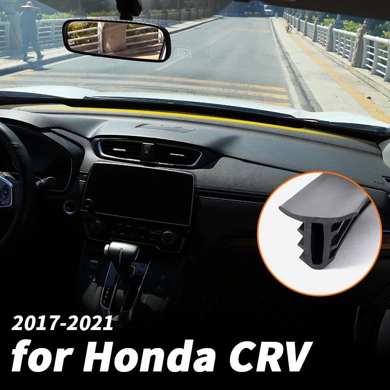 

For Honda CRV Civic Accord 2017 2018 2019 2020 2021 Car dashboard Seal strip rubber seals windshield seal gap Soundproof Stri