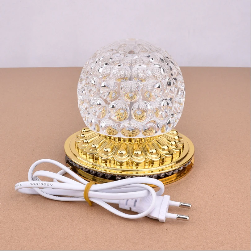 Christmas ktv Party Stage Lighting DJ Disco Effect Light Mini Rotating Colorful LED Stage Light Home Crystal Strobe Magic Ball