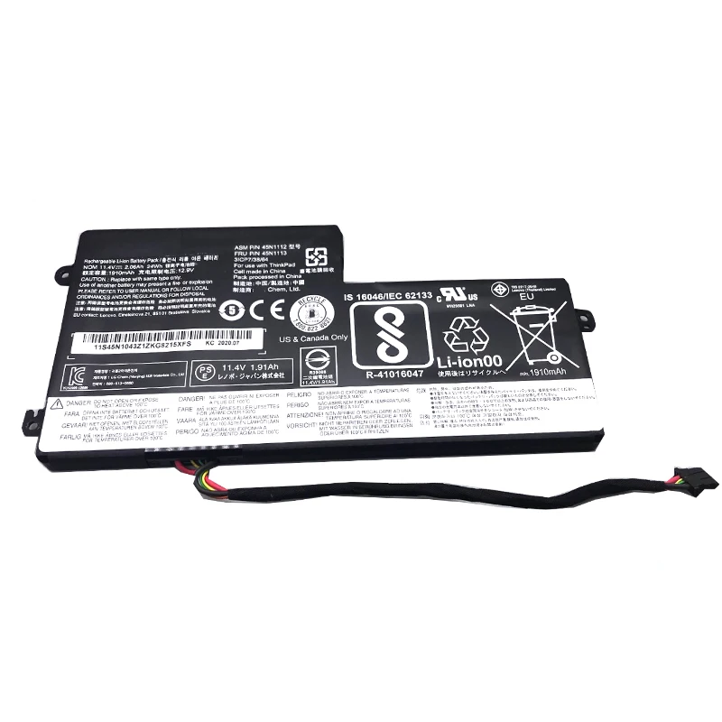 LMDTK New 45N1112 45N1113 Laptop Battery For Lenovo ThinkPad T440 T440S T450 T450S X240 X250 X260 X270 45N1110 45N1111 45N1108