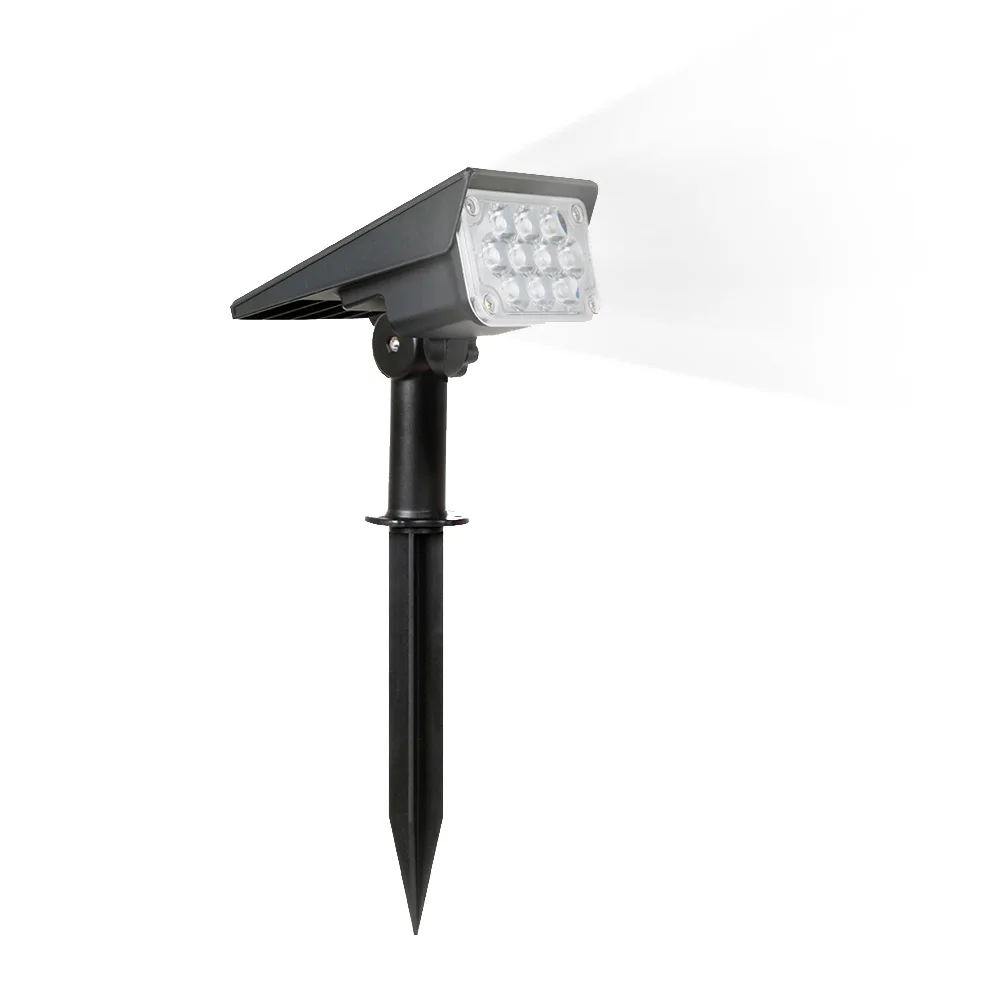 T-SUNRISE 1/2/4PCS Solar Power Licht Einstellbar Licht Temperatur Solar Garten Licht outdoor IP65 Solar Lampe Super helle Solar Rampenlicht 4