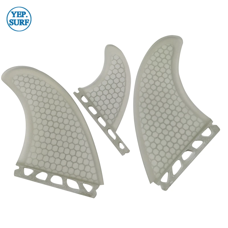 Surfbord Single Tabs  Fins Honeycomb Fiberglass Material surf T1 Size Fins Good Quality Surf tri set Fins Free Shipping