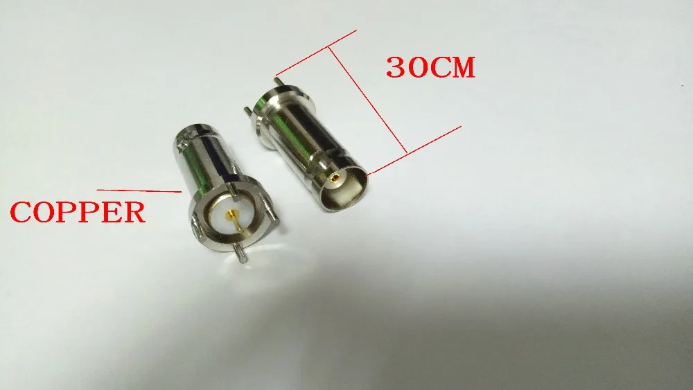 20pcs NEW COPPER BNC female solder TO PCB mount RF CONNECTOR New