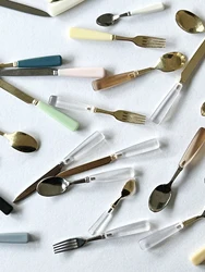 1:6 doll house mini model furniture accessories Eight-piece kitchen utensils(The handle can be removed and replaced)