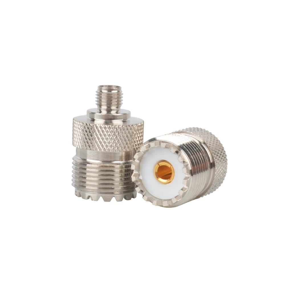 SMA Female to UHF SO239 Female Connector Cable RF Coaxial Gold plated Connectors