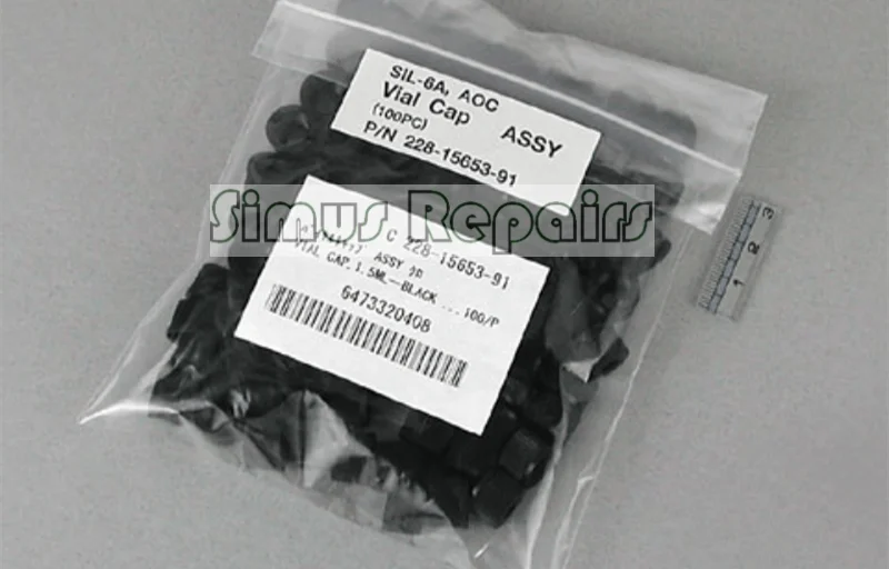 

228-15653-91 Shimadzu Caps For Liquid Chromatography Original 1.5ml Liquid Phase Sample Bottle Caps 100pcs