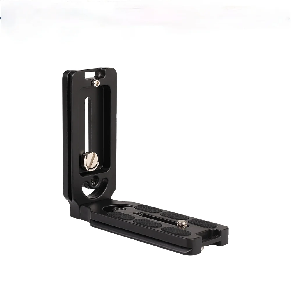 Soporte en L Universal, placa de liberación rápida para cámara DSLR, cabeza de trípode Arca Swiss