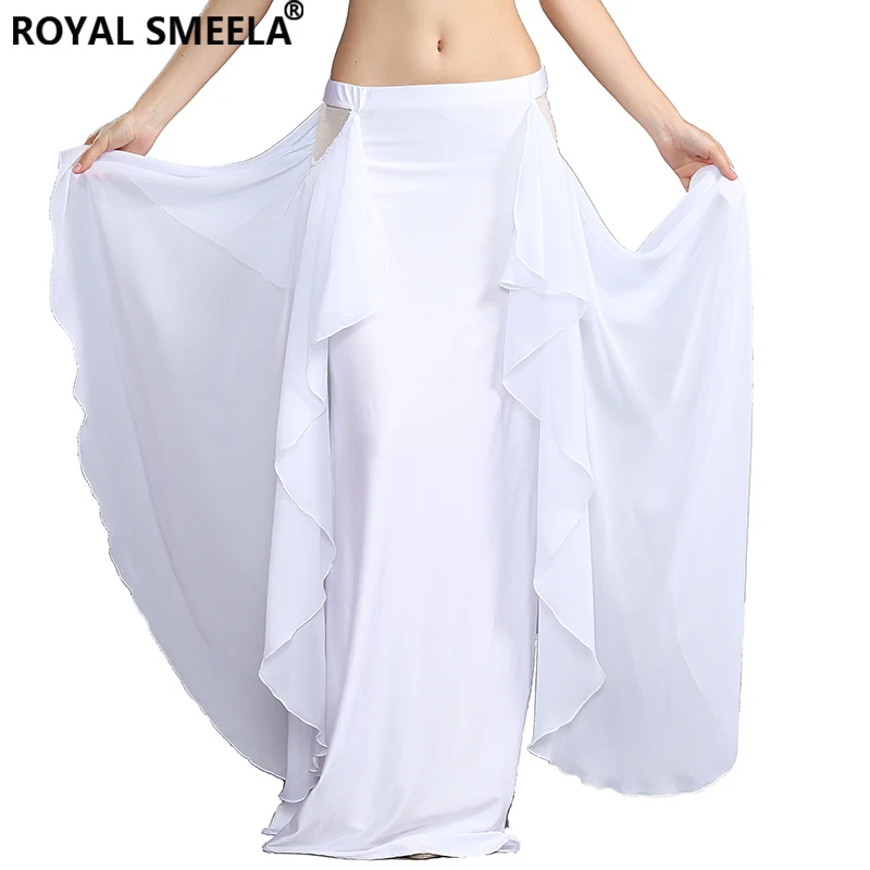 ROYAL SMEELA Sexy Hollow Belly Dance Skirt Long For Women Belly Dancing Outfit professional belly dance Costume bellydance skirt