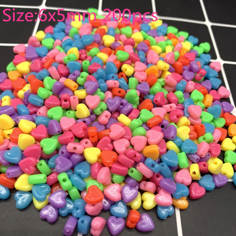 Color Acrylic Beads Earrings Necklace Accessories Beads For Jewelry Making DIY Jewelry Necklace Accessories