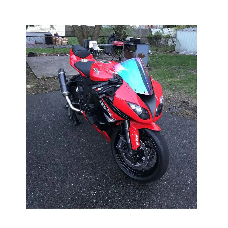 Windscreen For 2009 2010 2011 2012 2014 2016 2017-2021 2022 Kawasaki Ninja 636 ZX6R ZX-6R ZX 6R ZX10R ZX-10R Screen Windshield