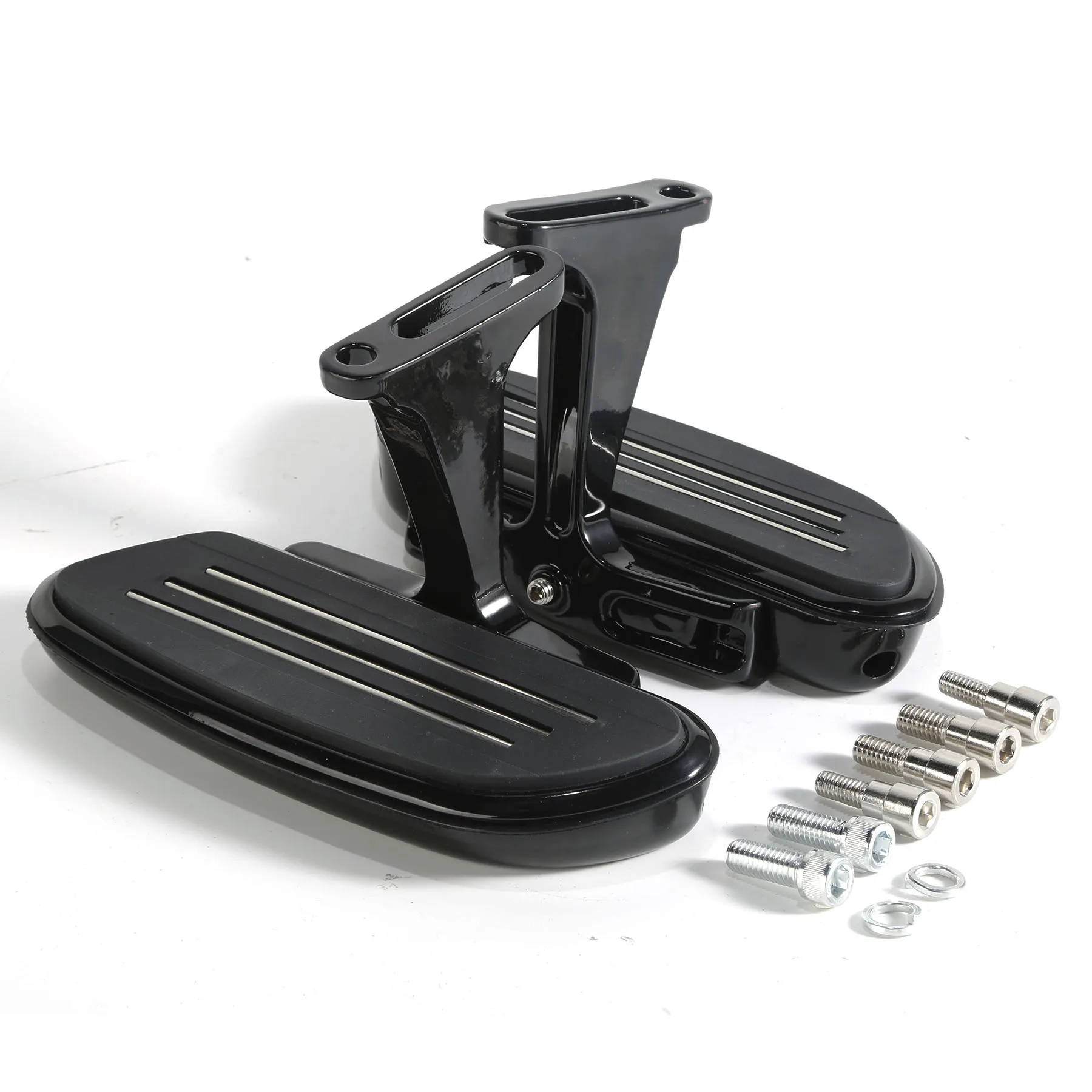 Streamline Passenger Foot Floor Board For Harley Touring Road Street Glide Road King Electra Glide CVO 1993-2021