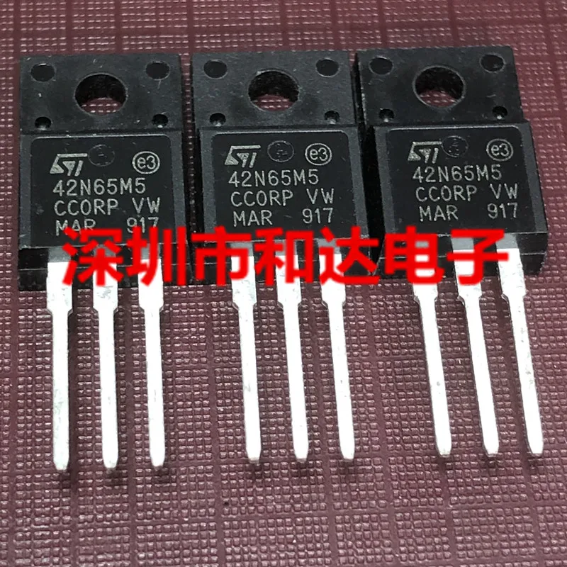 

10pcs 42N65M5 STF42N65M5 TO-220F 650V 33A