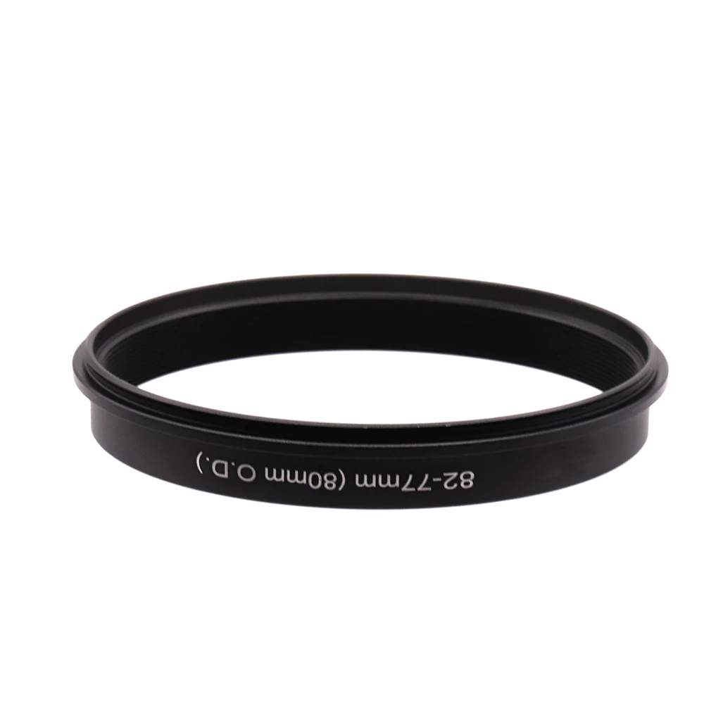 For 80mm Matte Box or 77mm filter Matte Box Adapter Ring Lens Filter Step Up / Down Ring 44 / 46 / 54 / 82mm-77mm ( 80mm O.D )