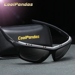 Top Quality Polarized Sunglasses Men Steampunk Goggles Sports Driving Fishing Tactical Sun glasses Male Anti-Glare Gafas de sol