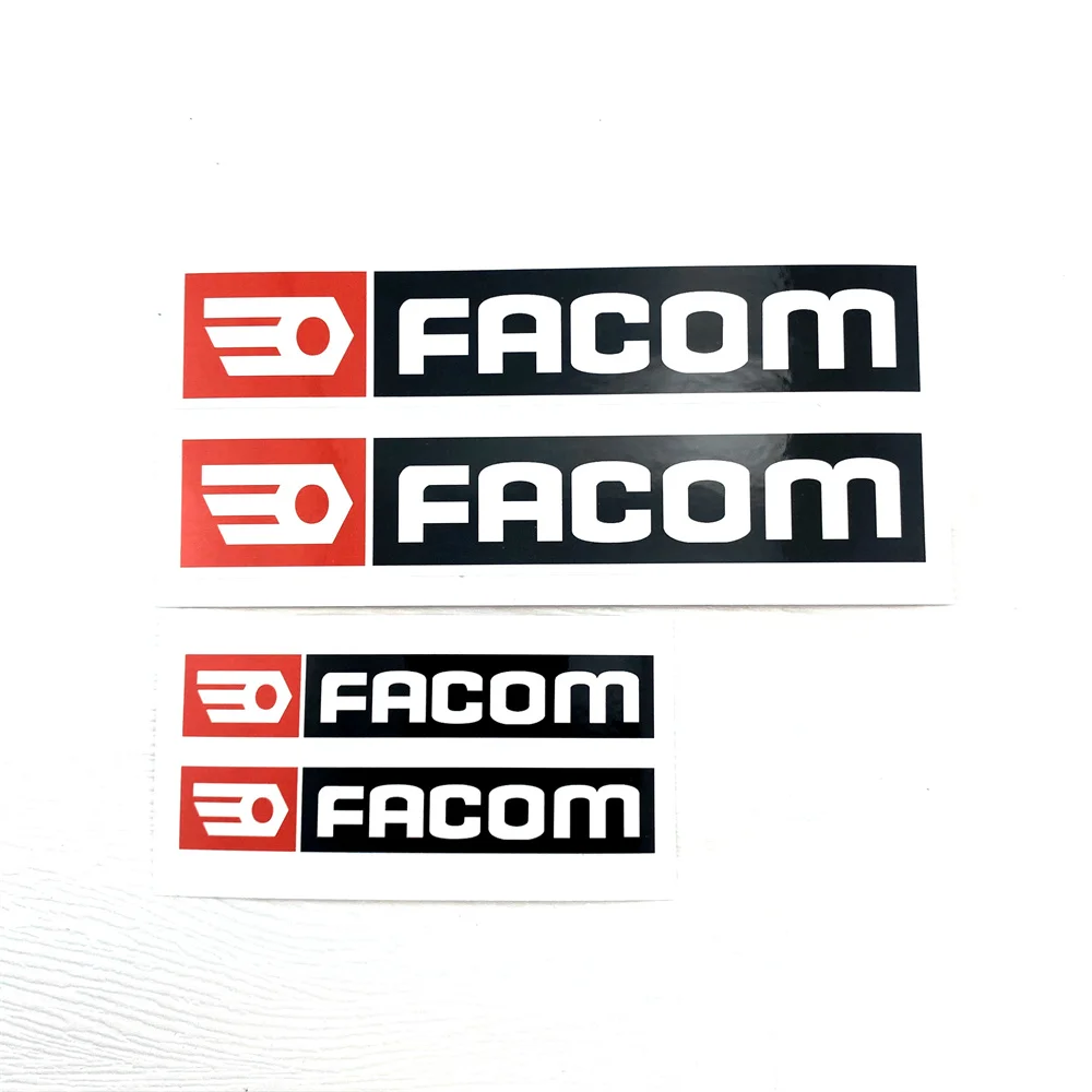 Apply to FACOM Stickers, High-end Tool Labels, Apply To Various Surface Decoration Decals Of Automobiles And Motorcycles, 2-piec