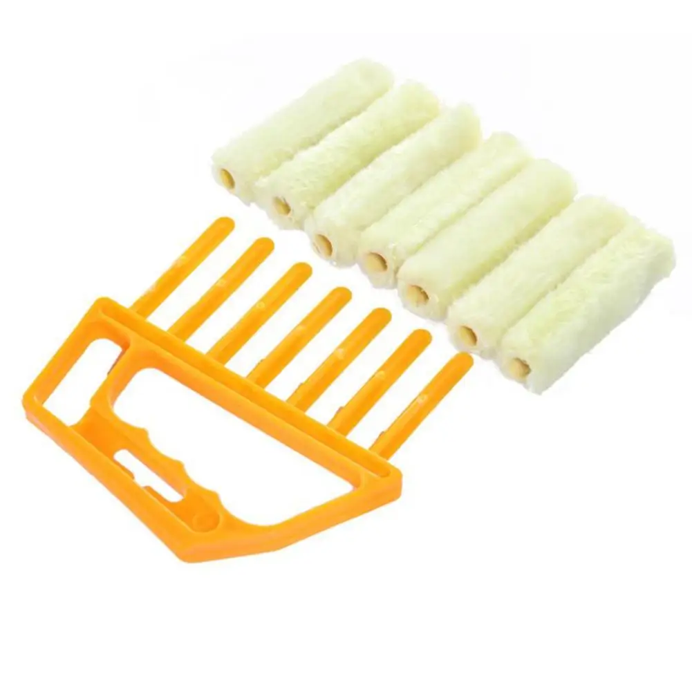 Washable Venetian Blind Cleaner Duster Blinds Brush 7 Slats Easy Cleaning Tools