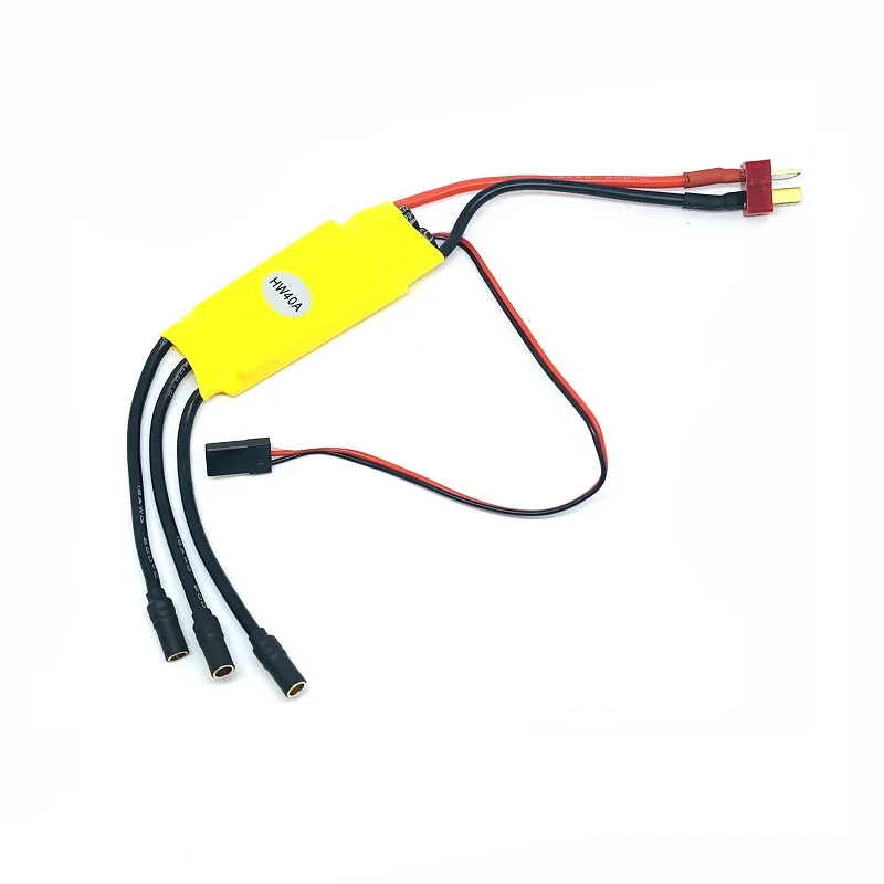 1pcs RC BEC 20A 30A 40A ESC XT60 connector Brushless Motor Speed Controller Suitable for fixed-wing multi-axis drones