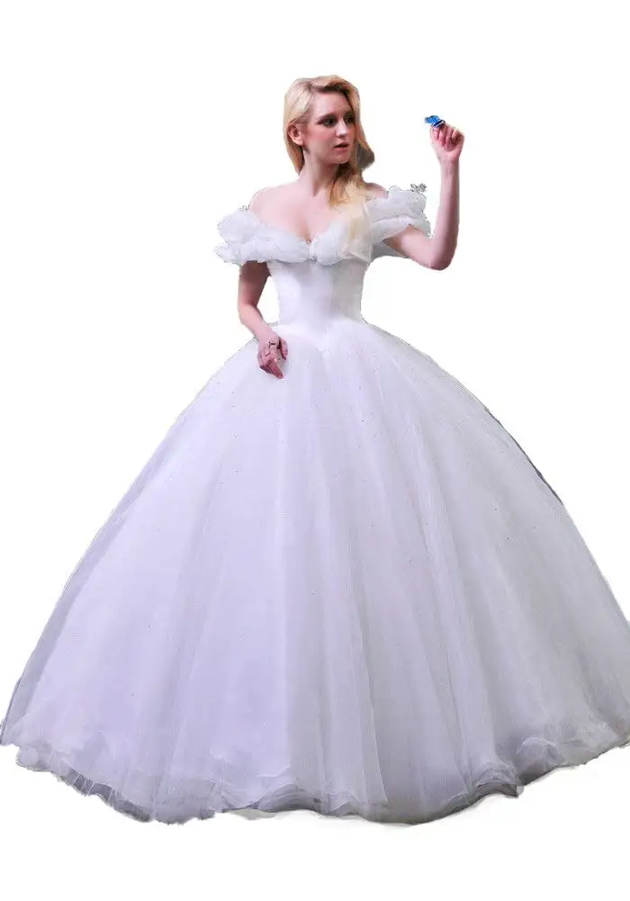 Charmingbridal Ball Gown Princess Cinderella Quinceanera Dresses Butterfly Off the Shoulder Ball Gown Prom Graduation Dresses