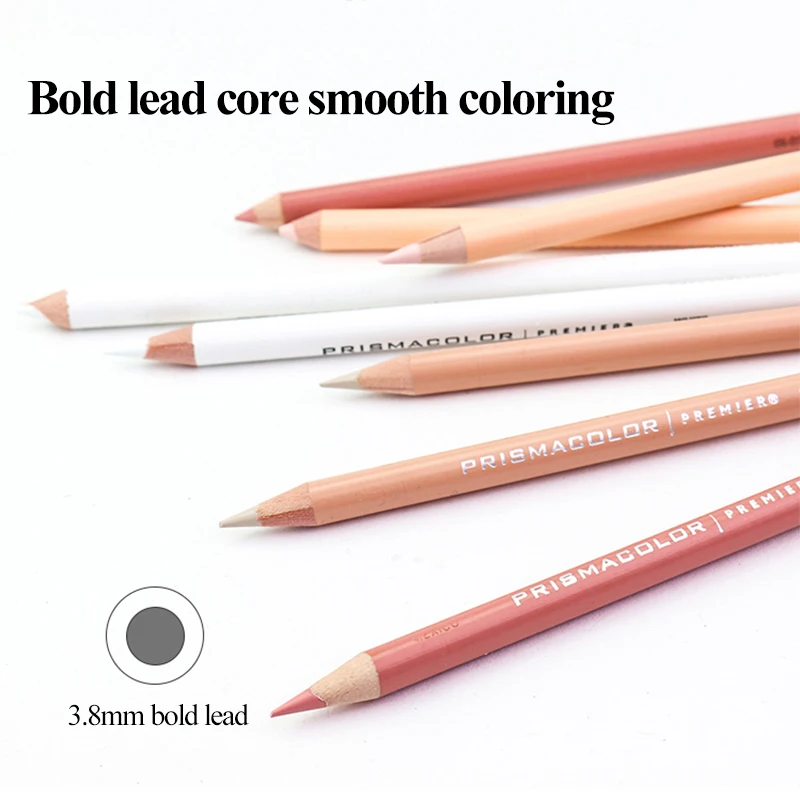 PRISMACOLOR Art profesjonalne tłuste kredki jednokolorowe Lapis de cor rysunek kolorowe ołówki PC927/938/1092/1093 — zdjęcie produktu 3