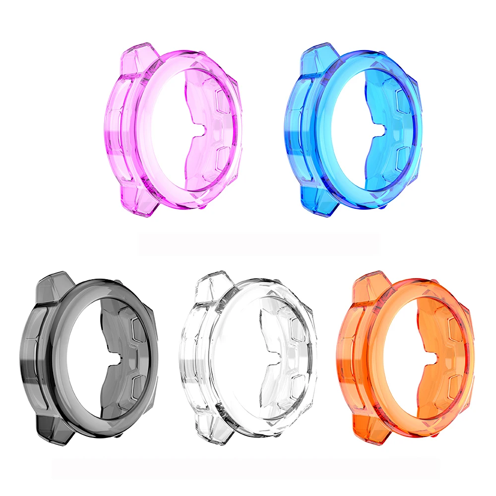Transparent TPU Case For Garmin instinct Smart watch Cover Watch Full Protector Shell for Garmin Instinct Bumper New Fashion