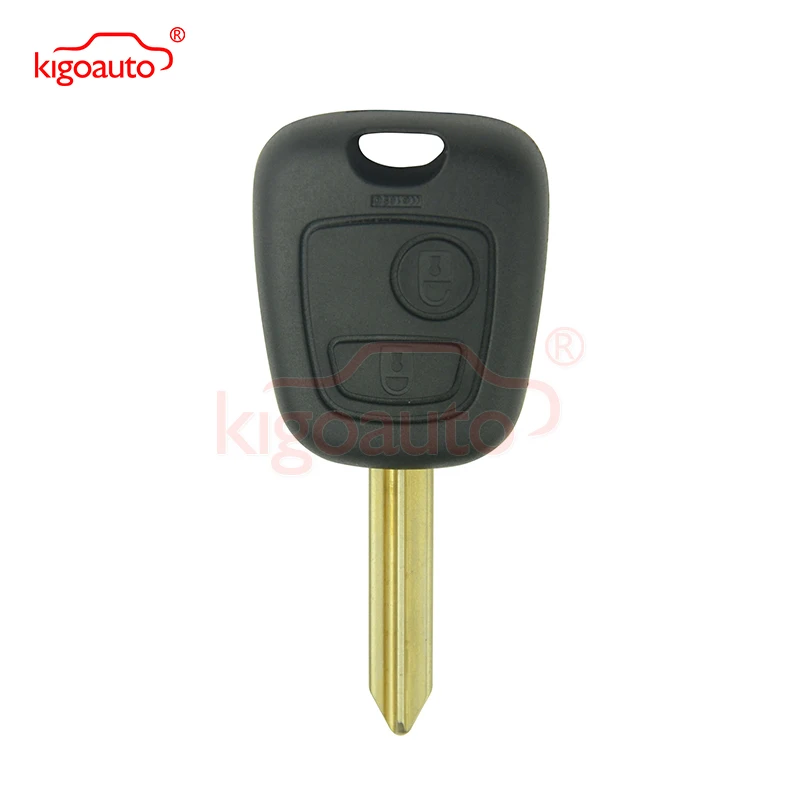Kigoauto-llave remota para coche Citroen Saxo Berlingo Xsara Picasso, 2 botones, hoja SX9, 434Mhz, ASK HITAG2 ID46 PCF7961