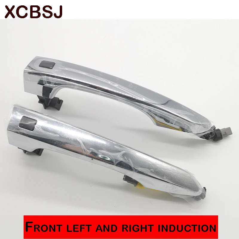 

Chrome Exterior Door Handle Smart Key Keyless entry outside door handle for Hyundai Tucson 16-18 82651D3710 82661D3710