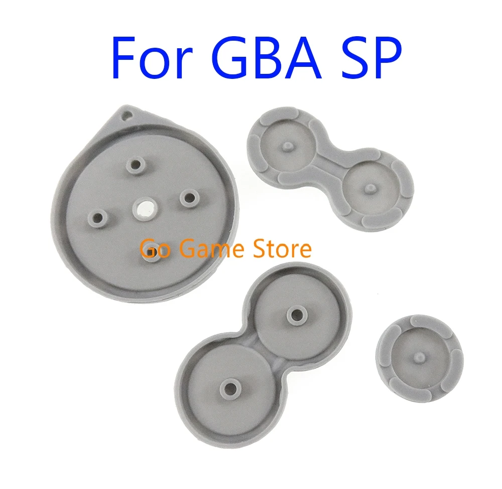 200sets For GBA GameBoy Advance SP 4 in 1 Conductive Rubber Button D-Pad Pads Repair parts