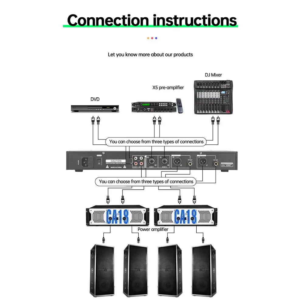 전문 디지털 그래픽 이퀄라이저 오디오 소음 감소 사운드 시스템, 무대 및 노래방 장비, 악기, 31 밴드