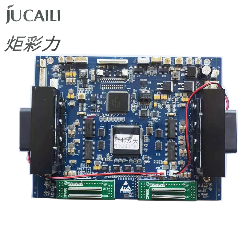 Jucaili Eco solvent printer head board for xp600 double head carriage board for Allwin Xuli Human solvent printer head board