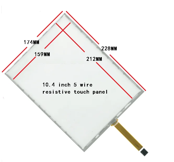 Variant: only touch screen
